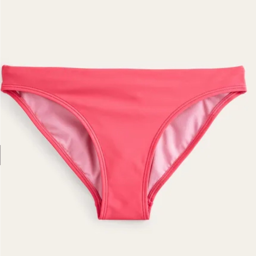 BODEN SZ 12 Classic Bikini Bottoms - Pink Berry NWT